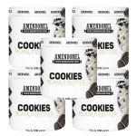 Kit 5X Pasta de Amendoim - 1010g Chocolate Branco Com Cookies - AmendoMel