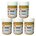 Kit 5X Pasta de Amendoim - 260g Chocolate Branco Com Cookies - Amendomel