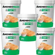 Kit 5X Pasta de Amendoim - 500g Beijinho - AmendoMaxi