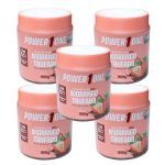 Kit 5X Pasta de Amendoim - 600g Morango Trufado - Power1one