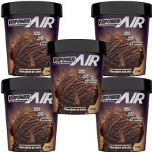 Kit 5X Pasta de Amendoim - 600g Sorvete Chocolate ao Leite - VitaPower Air