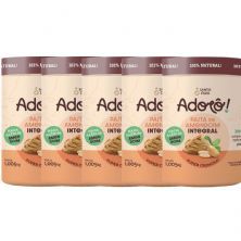 Kit 5X Pasta de Amendoim Ador� - 1,005kg Lisa - Santo �leo