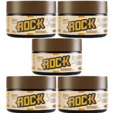 Kit 5X Pasta de Amendoim com Whey - 250g Chocolate Belga - Rock Peanut	
