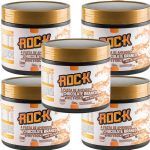 Kit 5X Pasta de Amendoim Com Whey - 500g Chocolate Branco - Rock Peanut