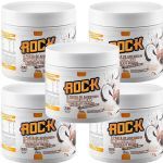 Kit 5X Pasta de Amendoim com Whey - 500g Coconut com Chocolate Branco - Rock Peanut