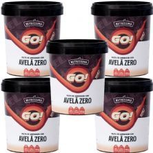 Kit 5X Pasta de Amendoim Go! - 400g  Avel� Zero - Nutr�ssima