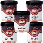 Kit 5X Pasta de Amendoim Go! - 400g  Avel� Zero - Nutr�ssima