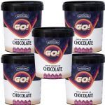 Kit 5X Pasta de Amendoim Go! - 400g Chocolate - Nutr�ssima