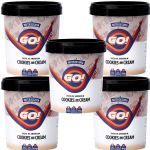 Kit 5X Pasta de Amendoim Go! - 400g Cookies And Cream - Nutr�ssima