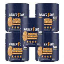 Kit 5X Pasta de Amendoim Integral - 500g - Power One