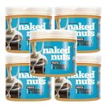 Kit 5X Pasta de Amendoim Naked Nuts - 300g Cookies & Cream - Naked Nuts