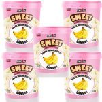 Kit 5X Pasta de Amendoim Sweet - 500g Banana - Power One