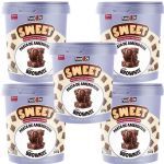 Kit 5X Pasta de Amendoim Sweet - 500g Brownie - Power One