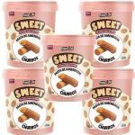 Kit 5X Pasta de Amendoim Sweet - 500g Churros - Power One