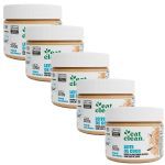 Kit 5X Pasta de Castanha de Caju - 300g Leite de Coco - Eat Clean