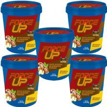 Kit 5X Pasta Integral de Amendoim Tradicional - 1000g - Force Up