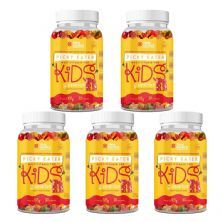 Kit 5X Picky Eater Multivitamin For Kids - 30 Gomas Frutas Vermelhas - True Source