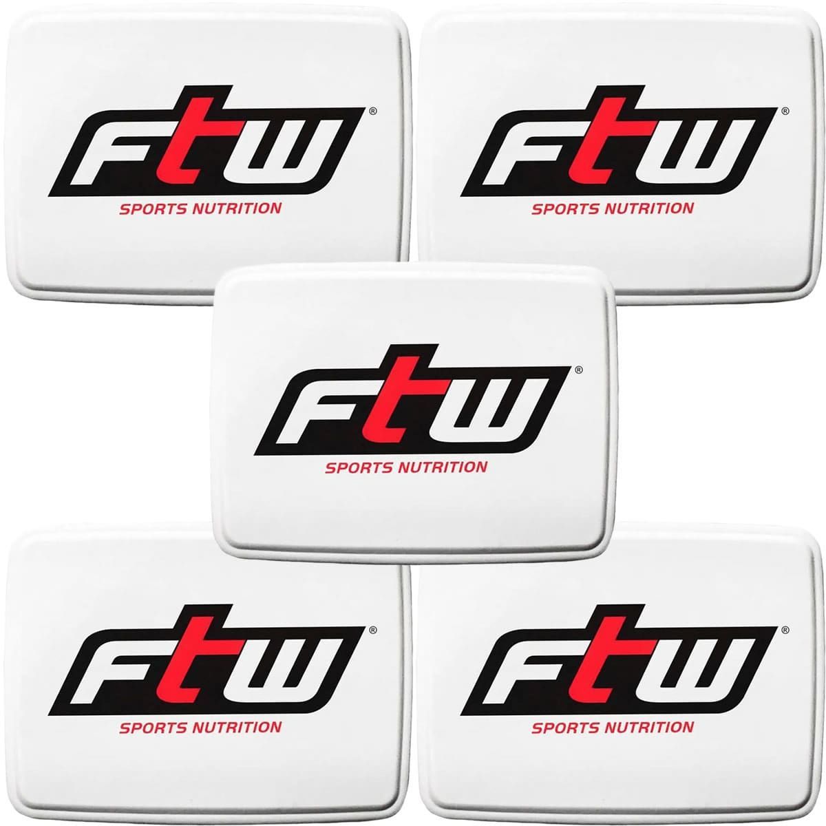 Kit 5X Porta Capsulas - Branco - Ftw