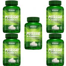 Kit 5X Potassio + Vitamina B12 - 60 C�psulas - Herbamed