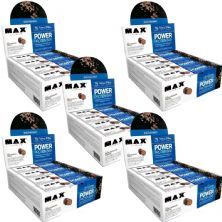 Kit 5X Power Protein Bar - 12 unidades 41g Dark Chocolate Truffle - Max Titanium
