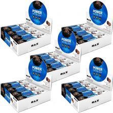 Kit 5X Power Protein Bar - 12 unidades 41g Dark Chocolate truffles - Max Titanium