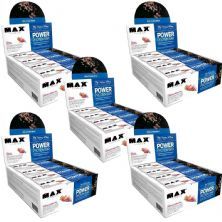 Kit 5X Power Protein Bar - 12 unidades 41g Morango Sensation - Max Titanium