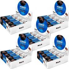 Kit 5X Power Protein Bar - 8 unidades 90g Dark Chocolate Truffle - Max Titanium