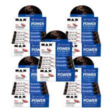 Kit 5X Power Protein Bar - 8 unidades 90g Morango Sensation - Max Titanium