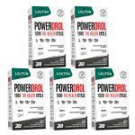 Kit 5X Powerdrol - 60 C�psulas - Lauton