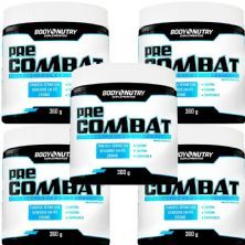 Kit 5X Pre Combat - 360g Ma�� Verde - Body Nutry Suplementos