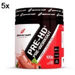 Kit 5X Pre-HD - 100g Guaran� Fruit Punch - BodyAction