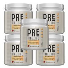 Kit 5X Pr� Treino - 390g Honey Red Berries Ginger - True Source