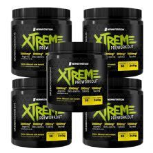 Kit 5X Pr�-treino Xtreme - 240g Abacaxi com Hortel� - NewNutrition