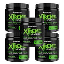 Kit 5X Pr�-treino Xtreme - 240g  Lim�o - NewNutrition