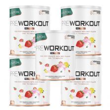 Kit 5X Pr� Workout - 200g Pink Lemonade - Lauton Nutrition