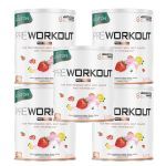 Kit 5X Pr� Workout - 200g Pink Lemonade - Lauton Nutrition