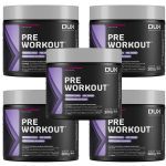 Kit 5X Pre Workout Original - 300g Pink Lemonade - Dux Nutrition