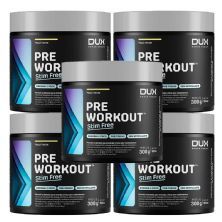 Kit 5X Pre Workout Stim Free - 300g Ma�� Verde - Dux Human Health