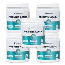 Kit 5X Prebiotic Acacia - 240g Sabor Natural - NewNutrition