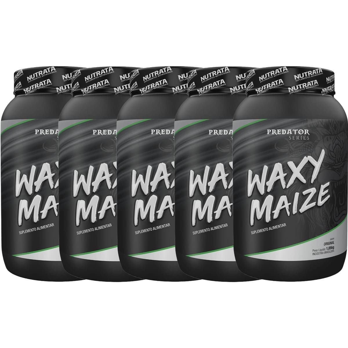Kit 5X Predator Waxy Maize - 1005g Natural - Nutrata