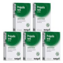 Kit 5X Prop�lis Verde - 30 C�psulas - Katigu�