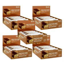 Kit 5X Protein Bar - 12 Unidades 60g Chocolate Com Amendoim - Dux Nutrition