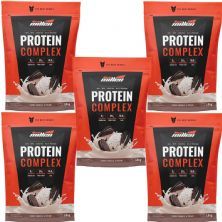Kit 5X Protein Complex - 1800g Refil Cookies e Cream - New Millen