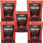 Kit 5X Protein Complex - 1800g Refil Mousse de Chocolate - New Millen