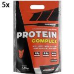 Kit 5X Protein Complex Premium - 1800g Refil Chocolate - New Millen