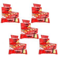 Kit 5X Protein Crisp Bar - 12 Unidades 13g Torta de Lim�o - IntegralM�dica