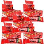 Kit 5X Protein Crisp Bar - 12 Unidades 45g Coco - IntegralM�dica
