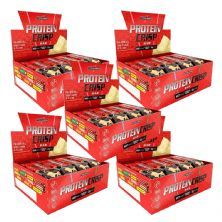 Kit 5X Protein Crisp Bar - 12 Unidades 45g Duo Crunch - IntegralM�dica