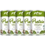 Kit 5X Protein Vegan Plant Based - 450g Coco - FTW