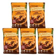 Kit 5X Proteina de Amendoim - 1 Unidade 40g Chocolate - AmendoPr�